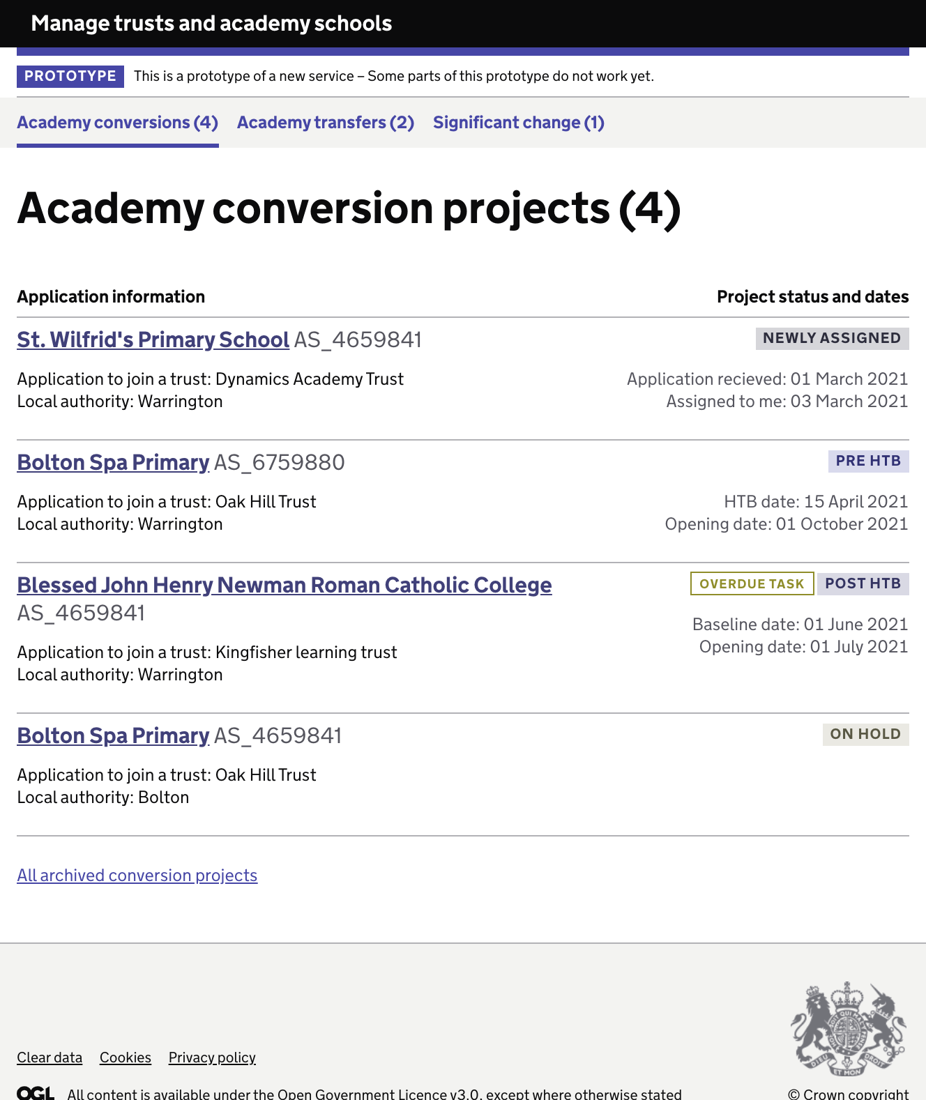 Screenshot showing what the system look like with colour blindness - green weal 1 in 20